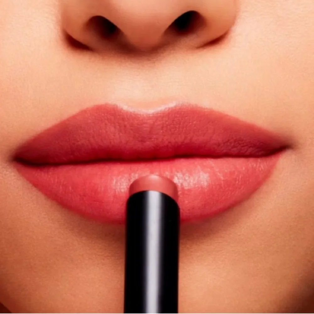 💎 MAC Powder Kiss Velvet Blur Slim Matte Lipstick Shade Brickthrough #899 New